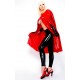 Cape courte en latex personnalisable