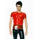 T-shirt latex homme fétichiste