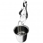 Pince à sein avec seau pour la torture des tétons