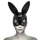 Masque de lapin Pet Play en similicuir Vegan Coquette