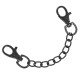 Menottes de poignets rouge et noir Fetish Submissive
