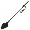 Cravache BDSM avec embout silicone pique Darkness