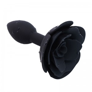 Plug anal bijou d'anus rose silicone