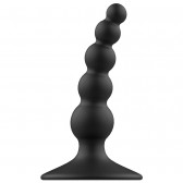 Plug anal annelé à ventouse