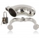 Cage de chasteté tube en acier inox avec cadenas