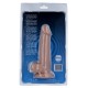 Gode lisse et réaliste avec ventouse et scrotum Mr Intense n° 10