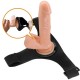 Ensemble harnais strap-on universel et gode réaliste à ventouse 20 centimètres Pretty Love