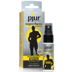 Spray retardant et stimulant Pjur Superhero Strong Performance 20ml