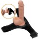 Ensemble harnais strap-on universel et gode réaliste à ventouse 22 centimètres Pretty Love