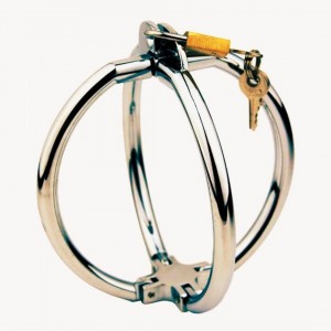 Menottes Luxe Cross acier
