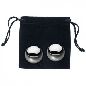 Boules de geisha en acier inox avec sac de rangement
