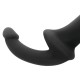 Gode vaginal du gode strapless noir addicted toys