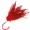 Plumeau rouge foncé pour le Sensation Play Darkness - Malins-Plaisirs BDSM