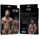 Bodystring harnais BDSM en cuir végan Attitude - Lingerie BDSM homme