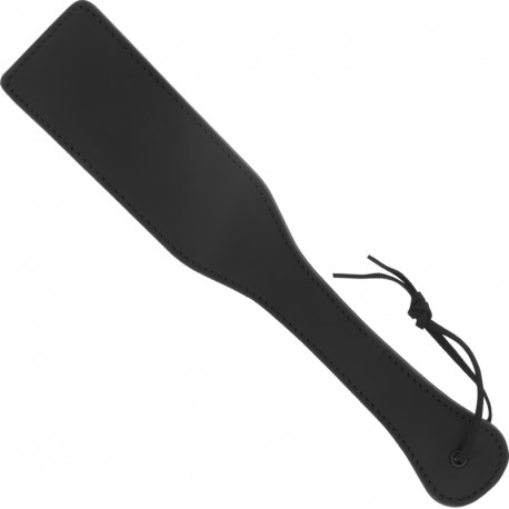 Paddle court en cuir végétal noir Black Line Fétiche Intense