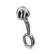 Plug anal acier à poignée Fine Pleasure - Sextoy BDSM Malins-Plaisirs