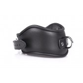 Collier de posture luxe en cuir - Accessoires BDSM Malins-Plaisirs