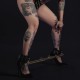Barre d'écartement avec menottes - Accessoires BDSM Malins-Plaisirs