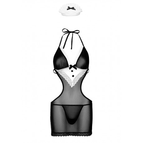 Costume de soubrette French Maid - Tenue BDSM Malins-Plaisirs