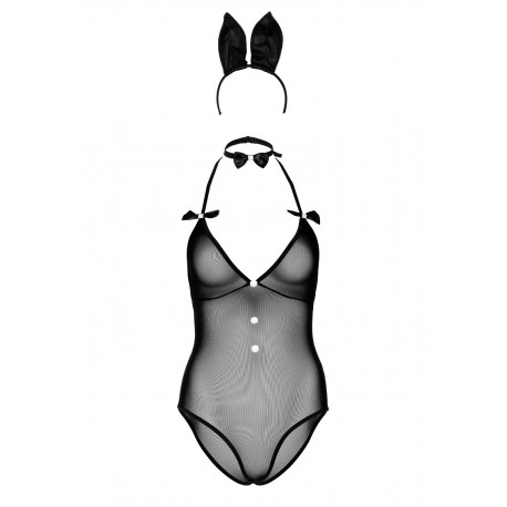 Costume Bunny RolePlay 3 pièces - Tenue soumise Malins-Plaisirs