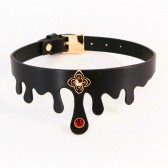 Choker élégant Elvira - Collier BDSM Malins-Plaisirs