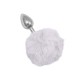 Plug queue de lapin blanche Pet-Play - Boutique BDSM Malins-Plaisirs