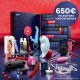 Calendrier de l'avent érotique Deluxe vue des produits contenus - Boutique BDSM Malins-Plaisirs