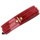 Collier Vinyle rouge Bordeaux - Accessoires BDSM Malins-Plaisirs