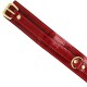 Collier Vinyle rouge Bordeaux - Accessoires BDSM Malins-Plaisirs