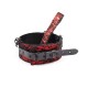 Collier dentelle et cuir Baroque - Boutique BDSM Malins-Plaisirs
