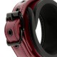 Fermetures réglables du pack BDSM rouge et noir Fetish Submissive