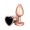 Bijou d'anus Gold Heart - Plug anal élégant Play Malins-Plaisirs