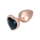 Bijou d'anus Gold Heart - Plug anal élégant Play Malins-Plaisirs