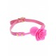 Bâillon en forme de fleur - Pack BDSM Babygirl Addict