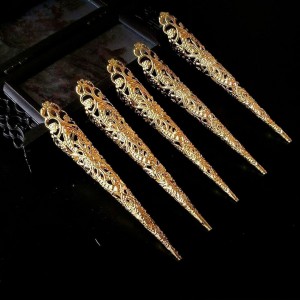 Griffes BDSM gold - Accessoires Sensation Play Malins-Plaisirs