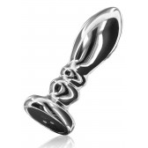 Buttplug anal acier vibrant Slider - Boutique BDSM Malins-Plaisirs