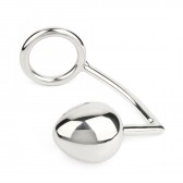 Cockring avec plug anal 50 mm Hitch - Boutique BDSM
