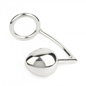 Cockring avec plug anal 50 mm Hitch - Boutique BDSM