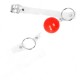 Bâillon boule rouge Medical Play BDSM - boutique BDSM
