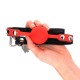 Bâillon ball-gag classique silicone rouge - Boutique BDSM