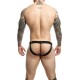 Jockstrap rouge snap sexy pour homme - Lingerie BDSM Malins-Plaisirs