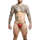 Jockstrap rouge snap sexy pour homme - Lingerie BDSM Malins-Plaisirs