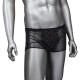 Boxer élégant mesh et strass - Lingerie BDSM homme Malins-Plaisirs