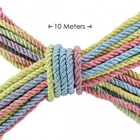 Corde Shibari Pastel - Boutique BDSM Malins-Plaisirs