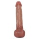 Gode ultra réaliste Inferno 28 cm - Veinage apparent reliefs sur le pénis