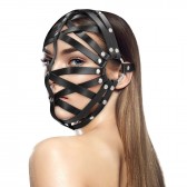 Cage Masque cagoule BDSM - Accessoires de bondage