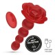 Plug anal rotatif vibrant - avec télécommande pour jouer seul ou à deux