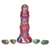 dildo ovipositeur alien – silicone avec œufs - Sextoy Hentai