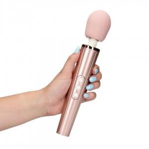 Wand Vibrator Rose Gold Orgasme forcé