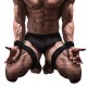 Menottes frogtie cuisses et poignets Ouch! - Unisexe et réglables
